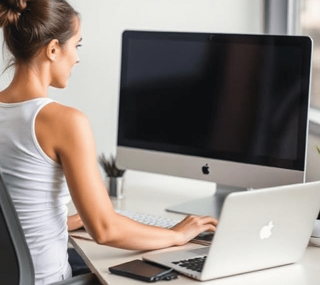 How To Stay Fit While Working…